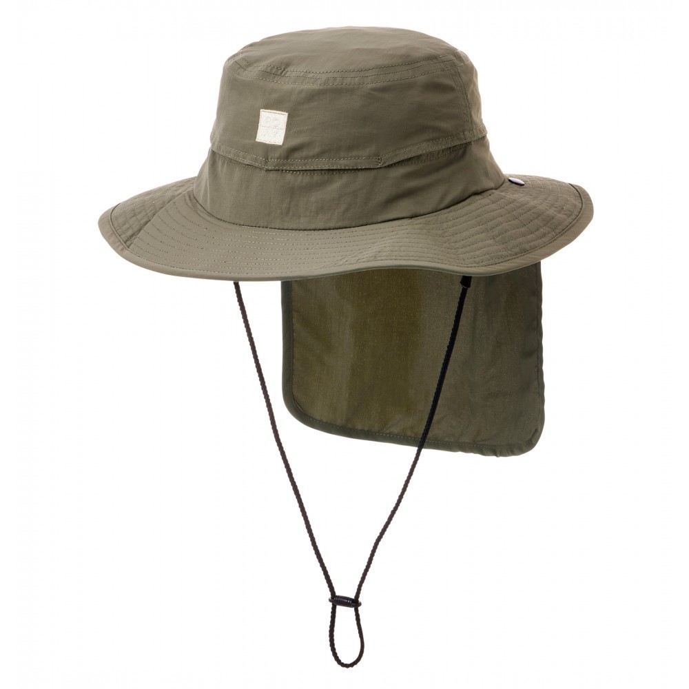 ROXY - UV WATER CAMP HAT 戶外運動帽 漁夫帽 登山帽 遮陽帽 軍綠