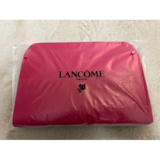 蘭蔻 LANCOME 桃紅玫瑰 上掀式化妝包 收納包 化妝包