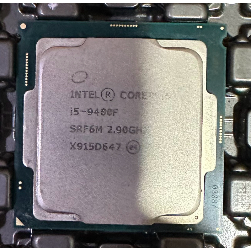 二手良品 INTEL i5 9400F CPU 處理器 LGA 1151 九代 無內顯版本