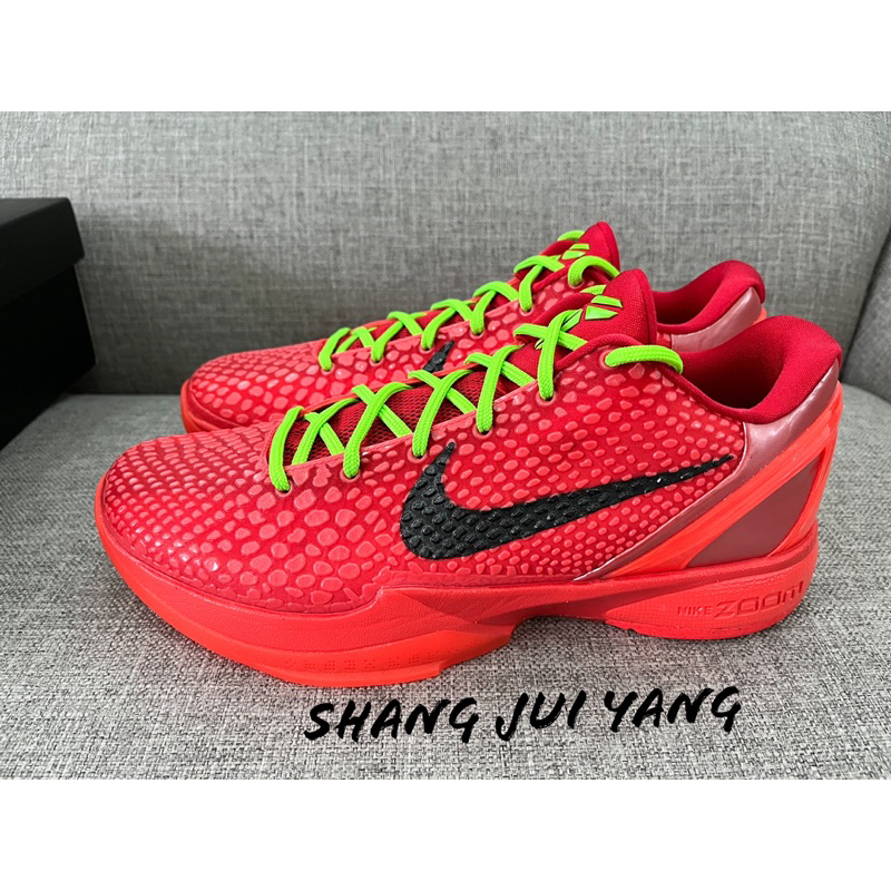 專櫃購入～NIKE Kobe 6 Protro現貨Reverse Grinch反轉青竹絲 限量籃球鞋FV4921 600