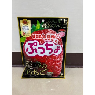 日本味覺糖 味覺噗啾軟糖 UHA 噗啾草莓QQ軟糖 草莓軟糖 日本軟糖 草莓QQ