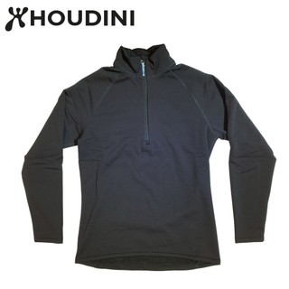 【Houdini】瑞典 原廠貨 Ａ Power Half Zip 半拉襟保暖衣/運動/生活/旅行 黑