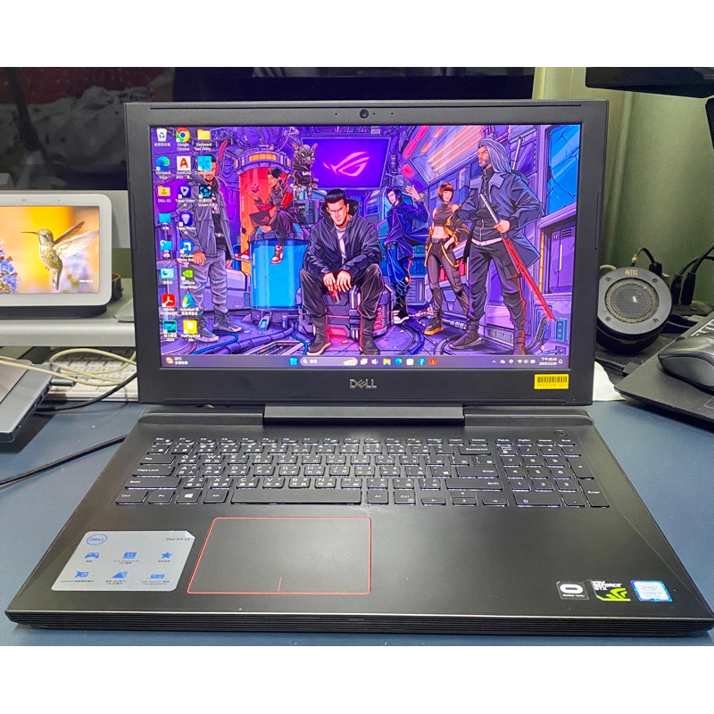 電競筆電Dell G5 15吋4K螢幕/i7-8750H/32G/m.2 512g 1tb/GTX1060 6g全新電池