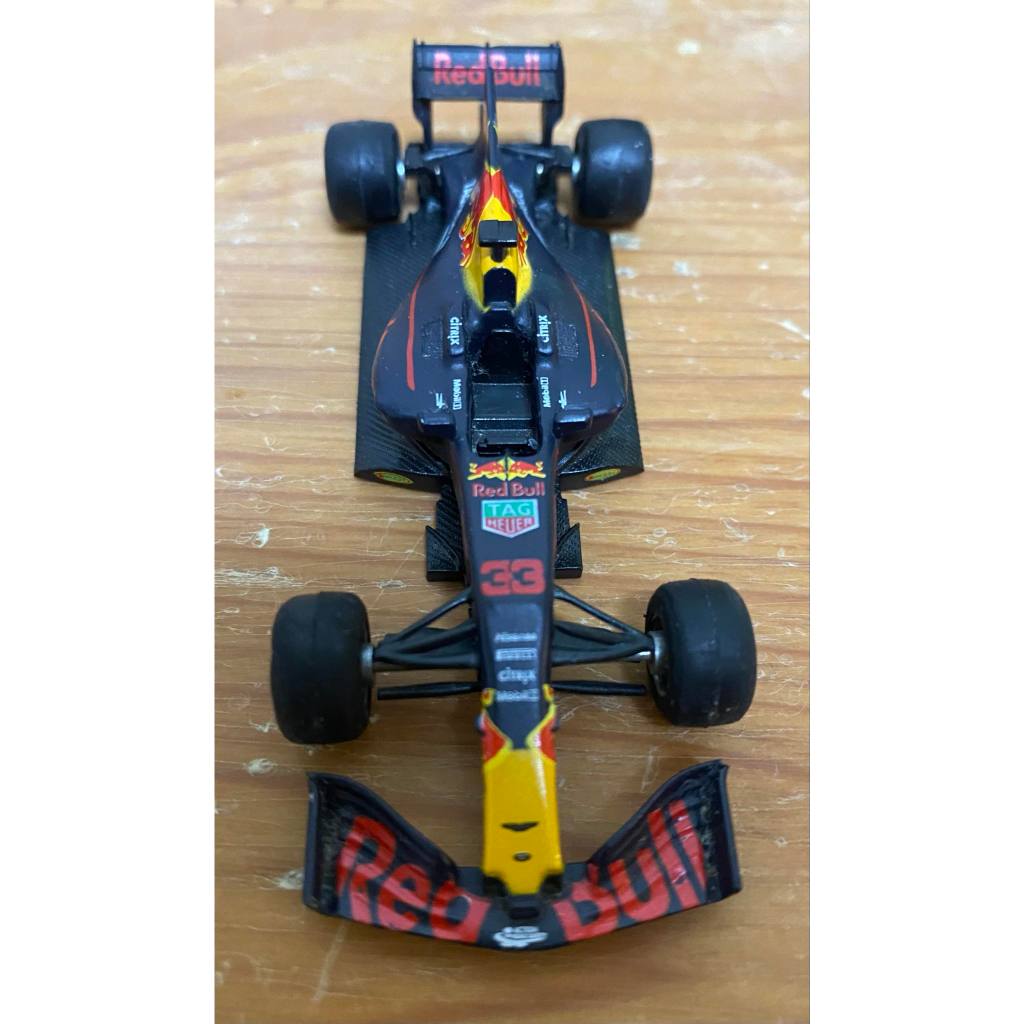 7-11 Red Bull Racing TAG Heuer RB13 (2017)  1:55紅牛模型車