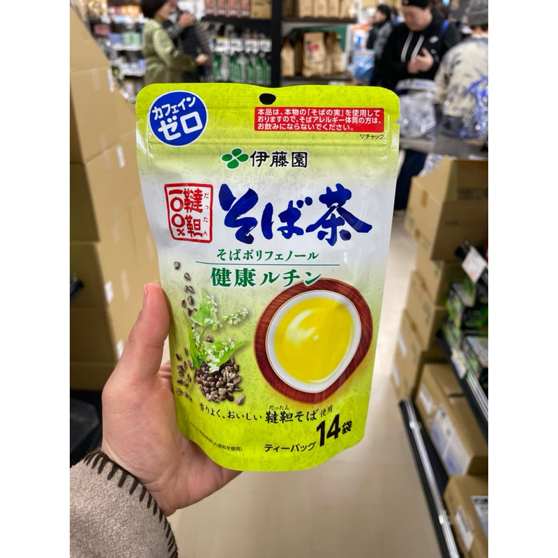 日本 伊 藤 園 蕎麥茶 韃靼種蕎麥茶 茶包 無咖啡因