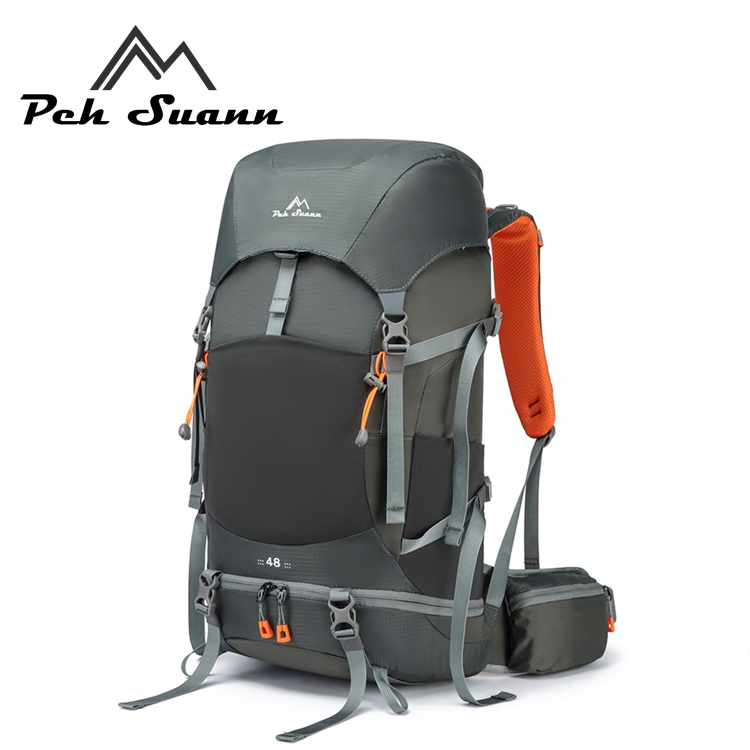 〈山峪戶外〉 Peh Suann 48L 輕量化 3D網架 登山背包 水袋背包 後背包 登山包 #1150A