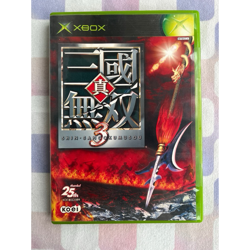 XBOX 真三國無雙 3 （相容XBOX360）純日版 附中文簡易操作卡