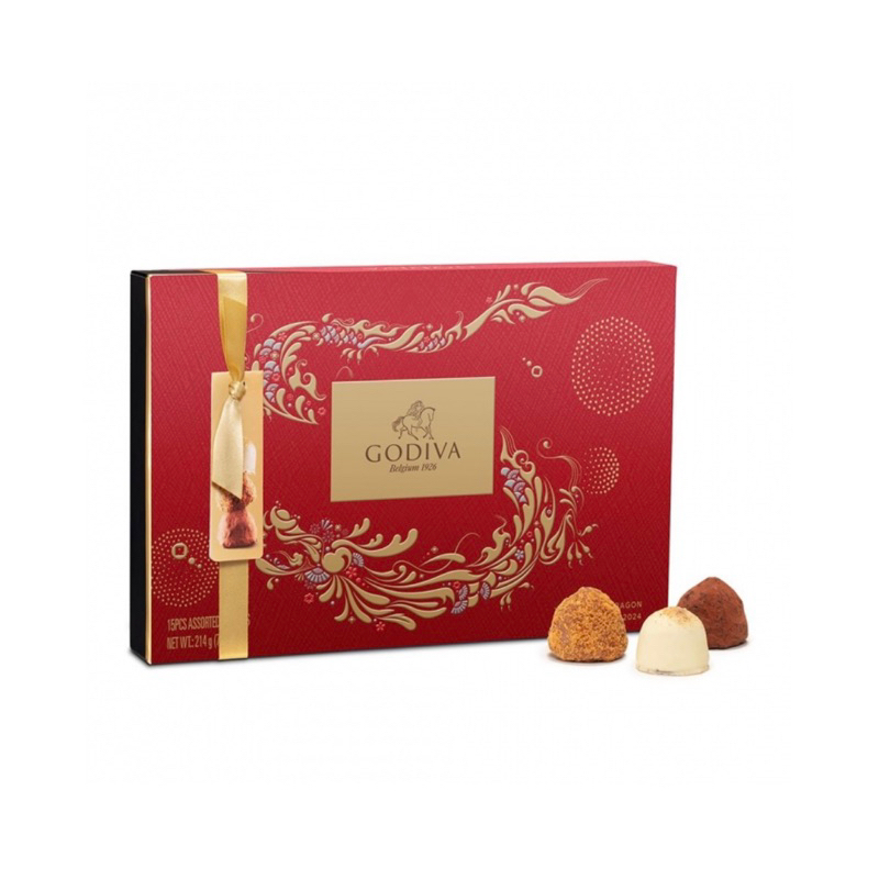 代購 新年限定 GODIVA 松露巧克力禮盒15入