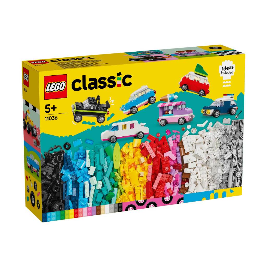 [大王機器人] 樂高 LEGO 11036 經典 CLASSIC 創意車輛 積木數 900