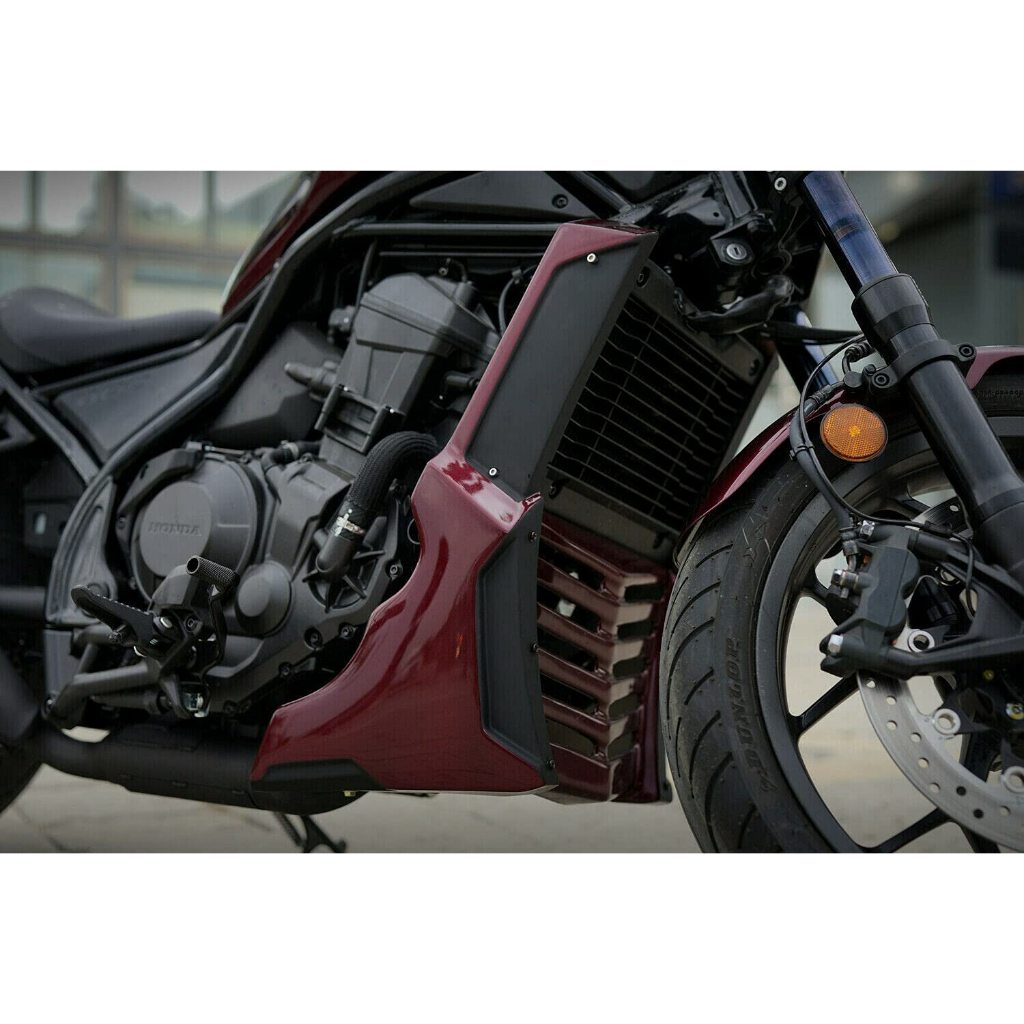 Rebel 1100T MT下導流罩 適用於 Honda Rebel 1100T MT改裝車架孔塞 rebel500S