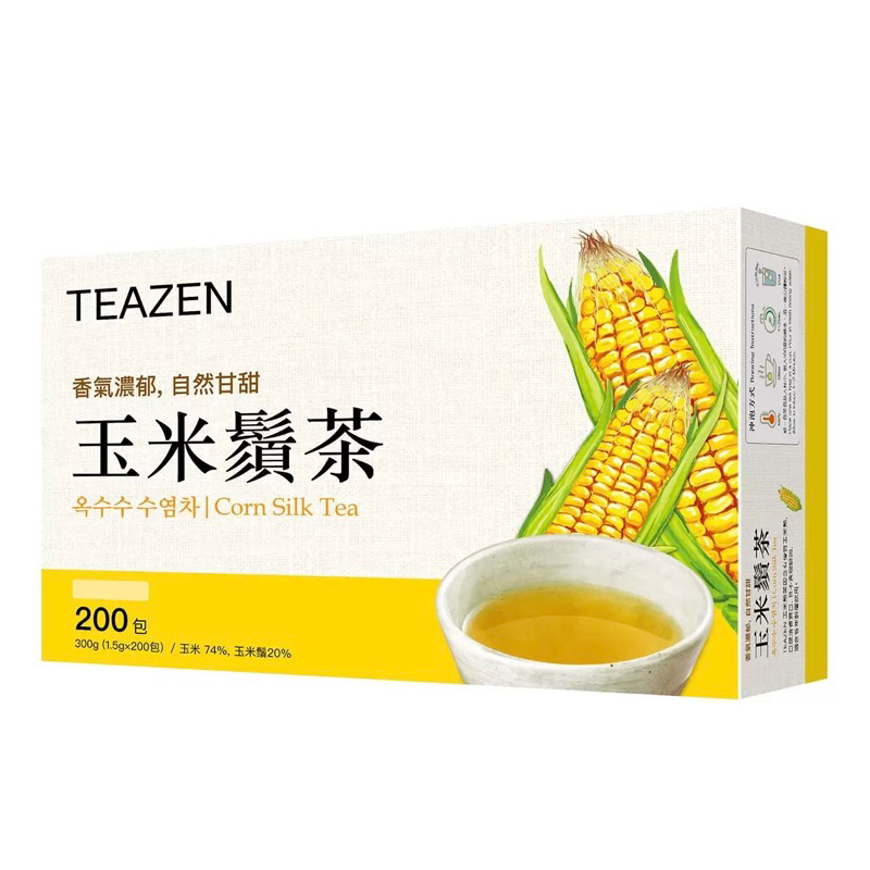 ✅現貨🔴Costco👉Teazen 玉米鬚茶 1.5公克 X 200包 #588155#