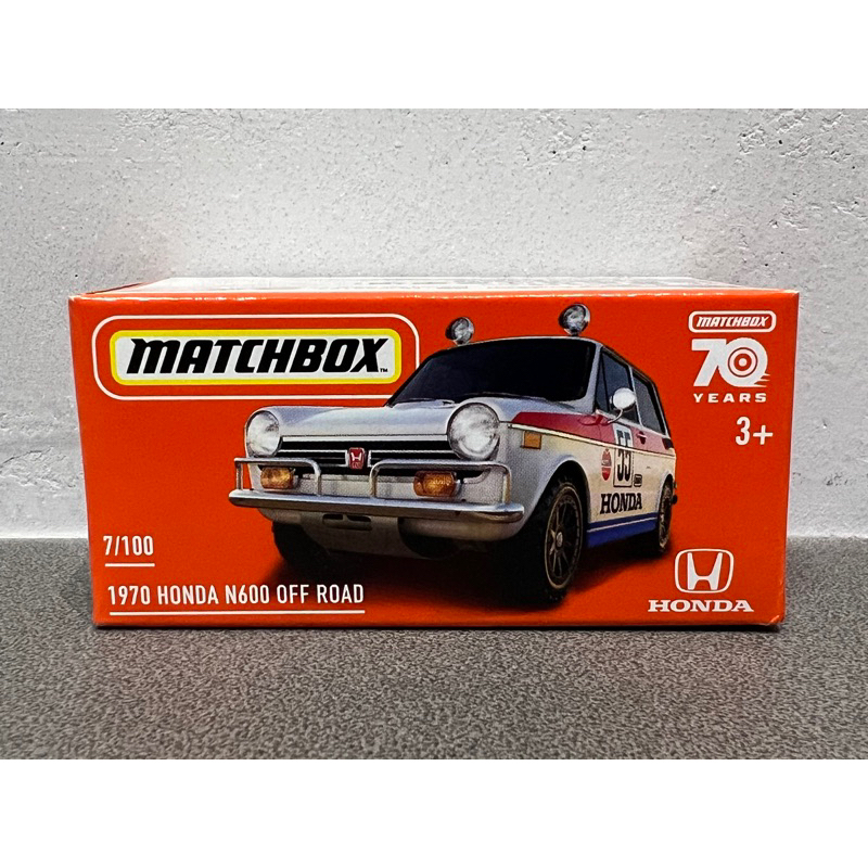 《初版熱門車款》 Matchbox 火柴盒 動力搶奪系列 1970 Honda N600 Off Road 本田 越野車