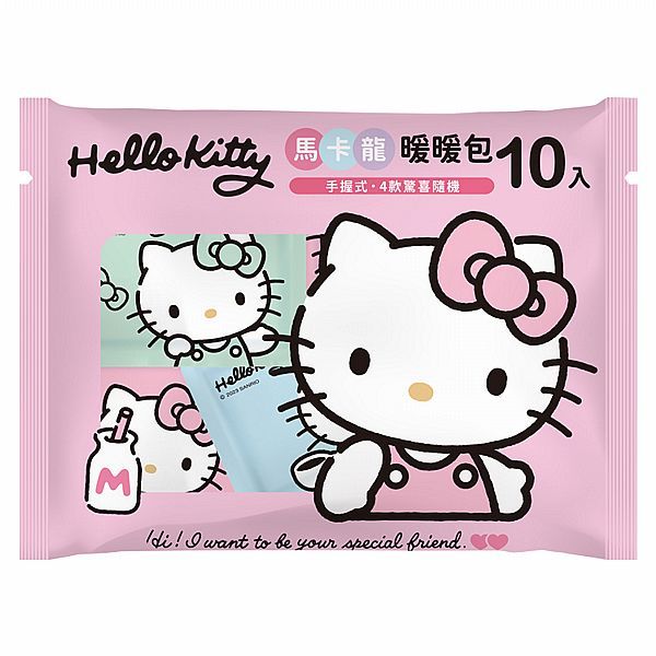 御衣坊 Hello Kitty馬卡龍暖暖包(10入) 圖案隨機出貨【小三美日】DS019433