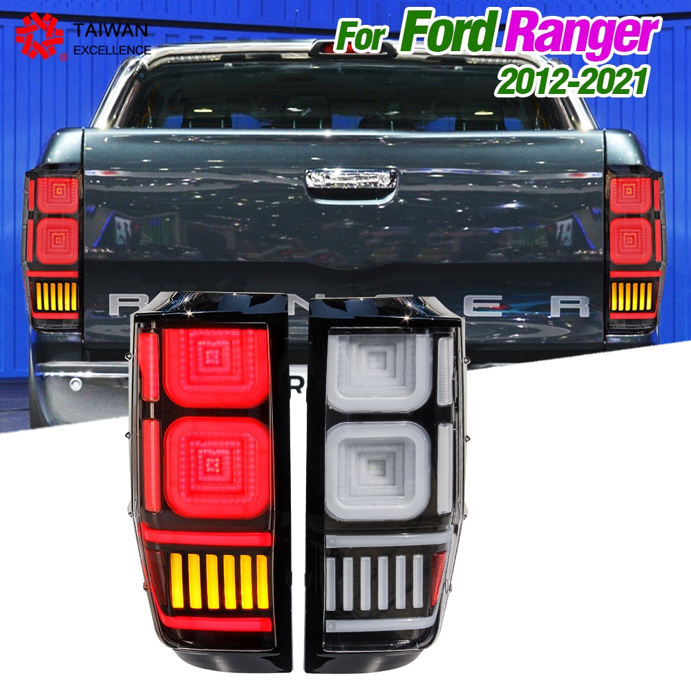 FORD RANGER pickup12-21年 導光式樣 LED 尾燈組12-21福特Ranger尾灯
