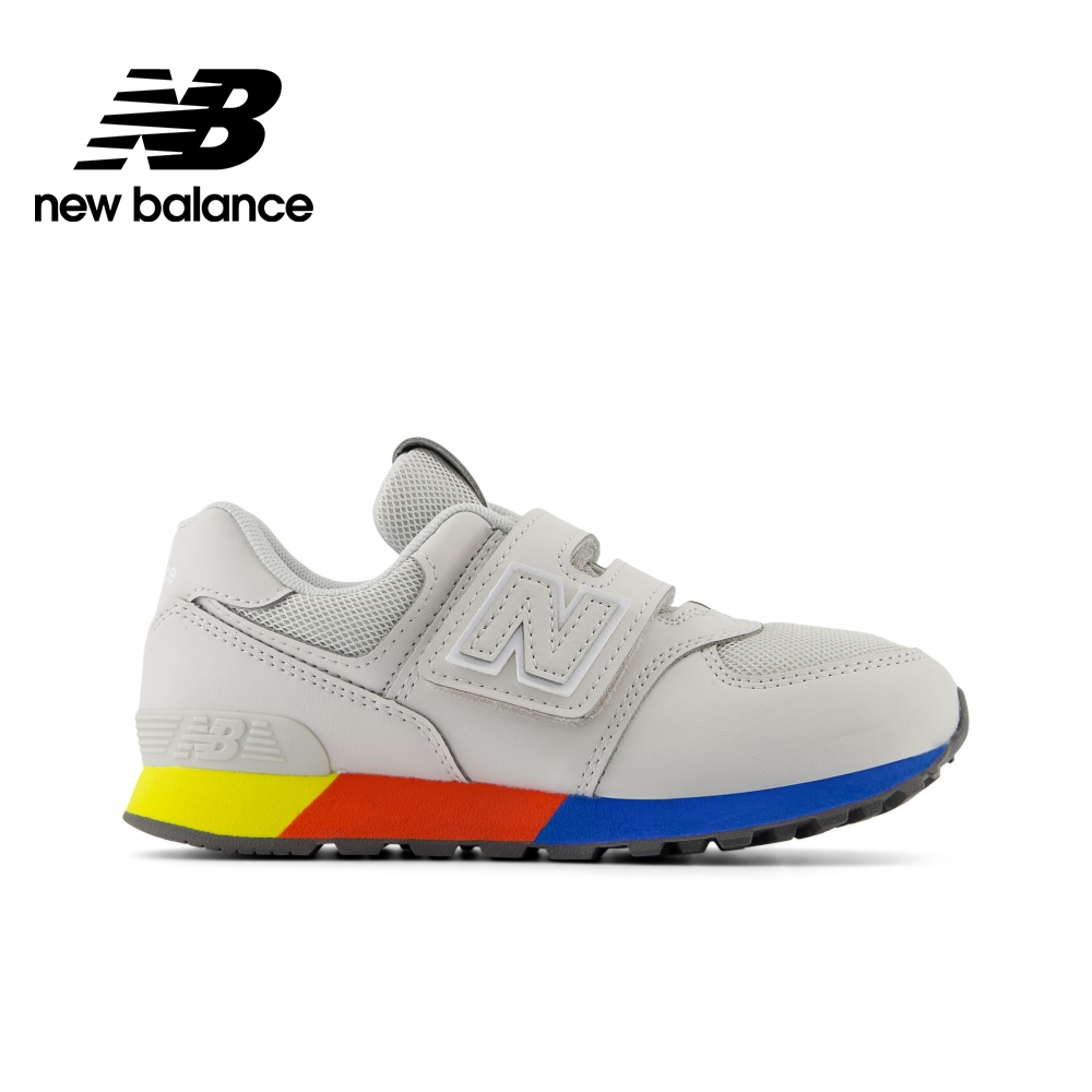 【New Balance】 NB 童鞋_中性_樂高灰_PV574MSC-W楦 574