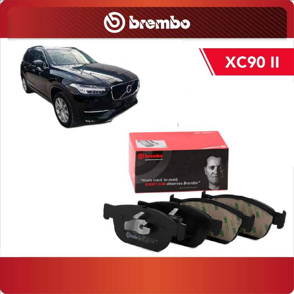 【汽車零件王】義大利 Brembo 高性能版 前輪 後輪 來令片 @ Volvo XC90 II 專用
