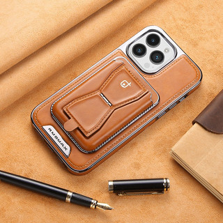磁吸充電 蘋果 16 插卡皮套 iPhone 15 14 13 Pro Max 手機殼 12 防摔保護殼 可拆卸卡包支架