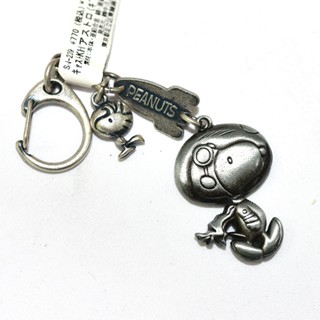 SNOOPY 史努比 金屬 吊飾 鑰匙圈 日本製正版 ms374