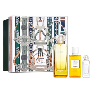 HERMES愛馬仕 希瑟花園禮盒 (淡香水100ml+7.5ml+沐浴露40ml)【百貨貴婦】