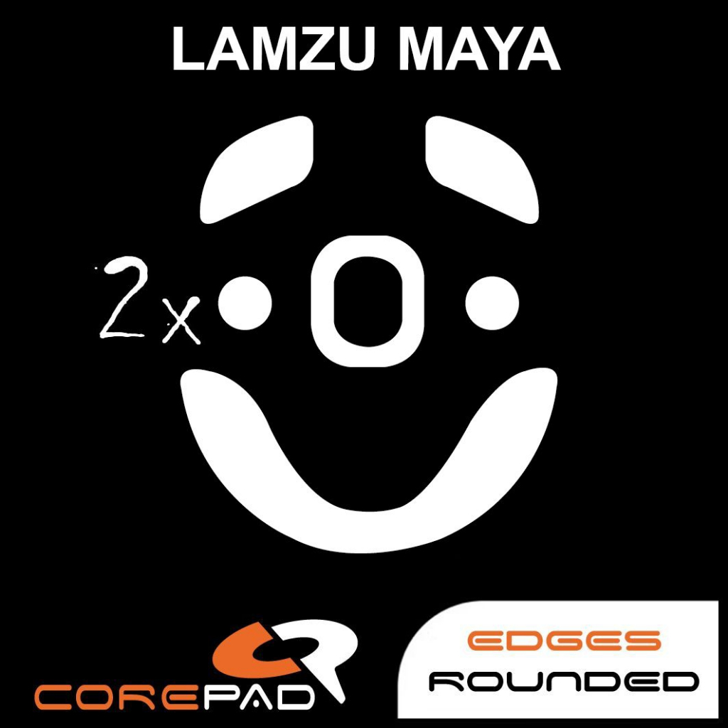 Corepad Lamzu Maya 鼠貼 PRO 0.85mm 2入