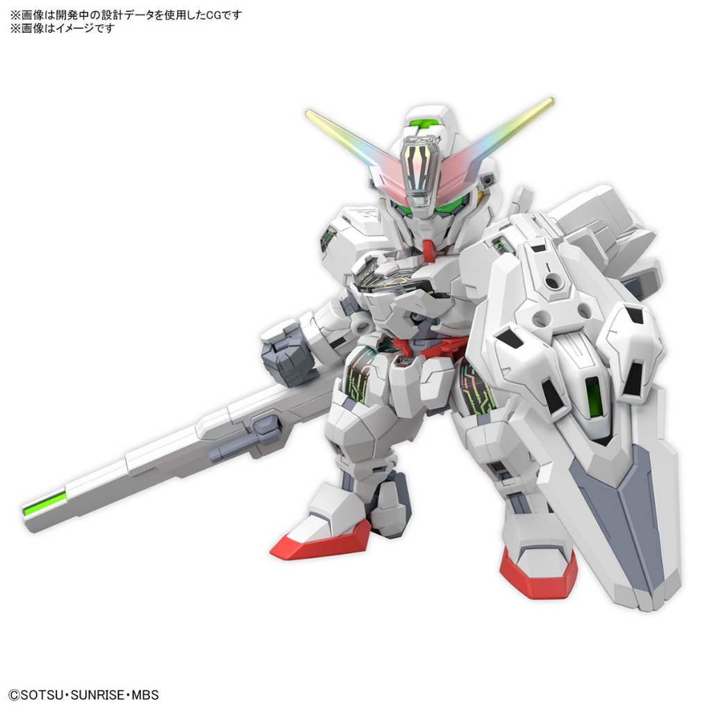 BANDAI SD鋼彈 SDCS 020 異靈鋼彈 水星的魔女 組裝模型 東海模型