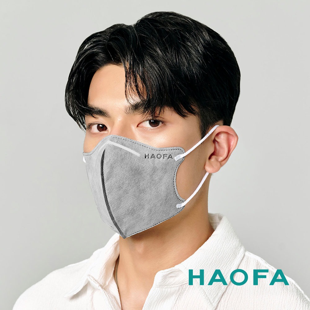HAOFA氣密型99%防護醫療N95口罩活性碳系列款式-三色