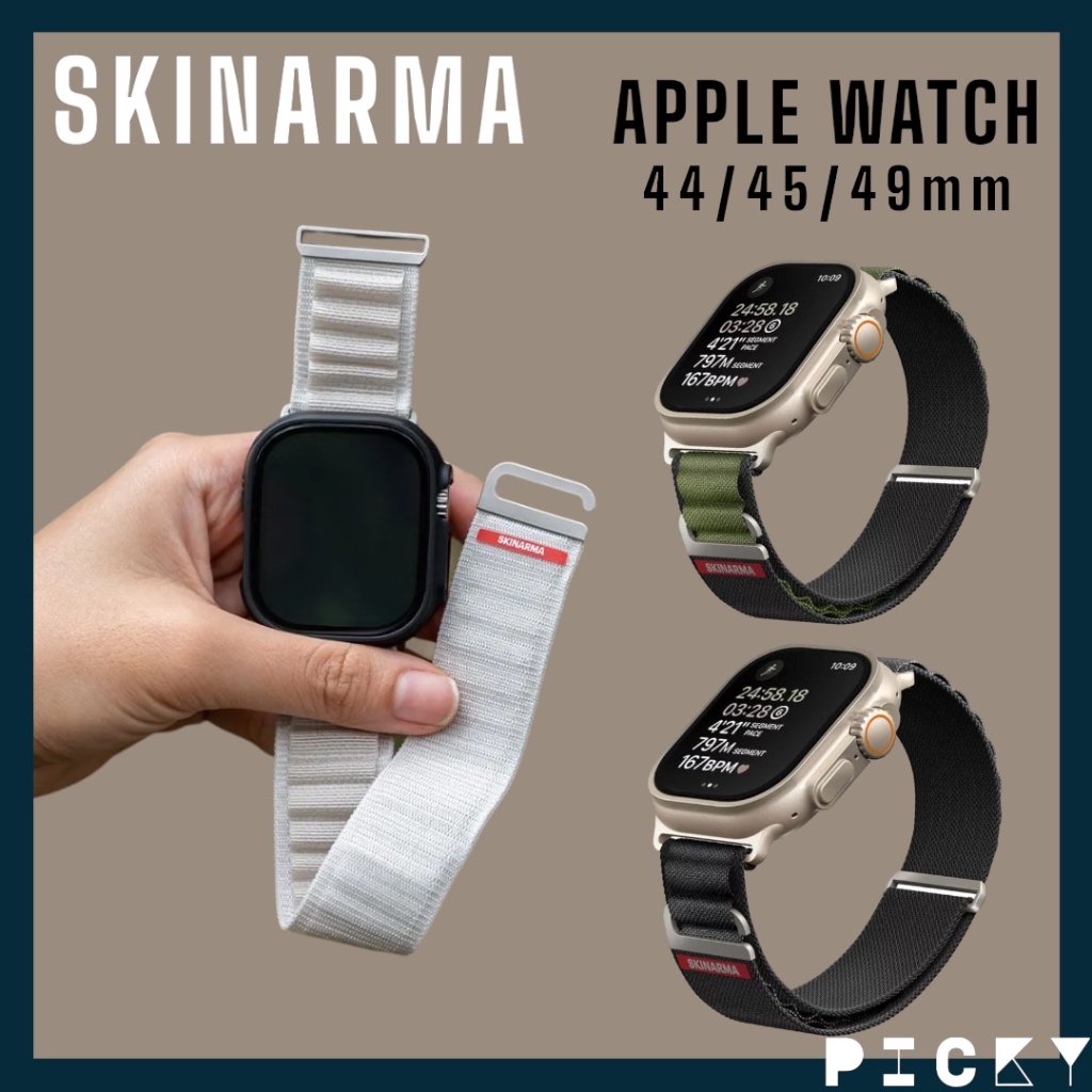 Skinarma ║ Apple Watch 9/8/7 錶帶 Ultra 38/40/41/42/44/45/49