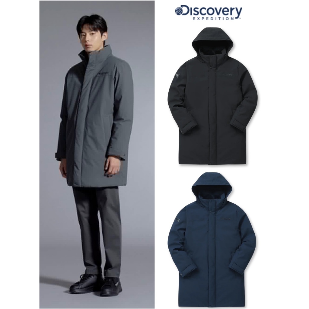 韓國 Discovery Expedition 23FW 男裝 Stanley 高領中長版羽絨外套