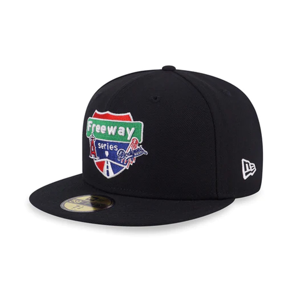 NEW ERA 5950 59FIFTY FREEWAY SERIES 洛杉磯天使&amp;道奇 黑 NE13773916