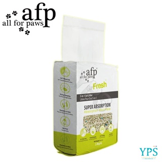 AFP 清新系列五合一混合猫砂2.8kg 豆腐砂 抗菌除臭 貓砂 清新氣味 超低粉塵 降低粉塵過敏 快速吸水 可沖馬桶