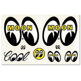 【MOONEYES】 MOONEYES 8 綜合組合貼紙［DM001A]