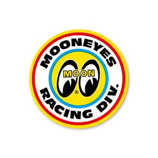 【MOONEYES】 Racing DIV 圓形貼紙[DM060]