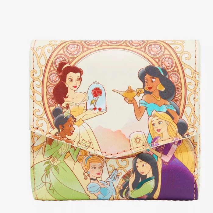 美美的公主們🌹美國迪士尼🇺🇸 短夾 錢包 皮夾 零錢包 美女與野獸 花木蘭 茉莉公主 青蛙公主 長髮公主 灰姑娘