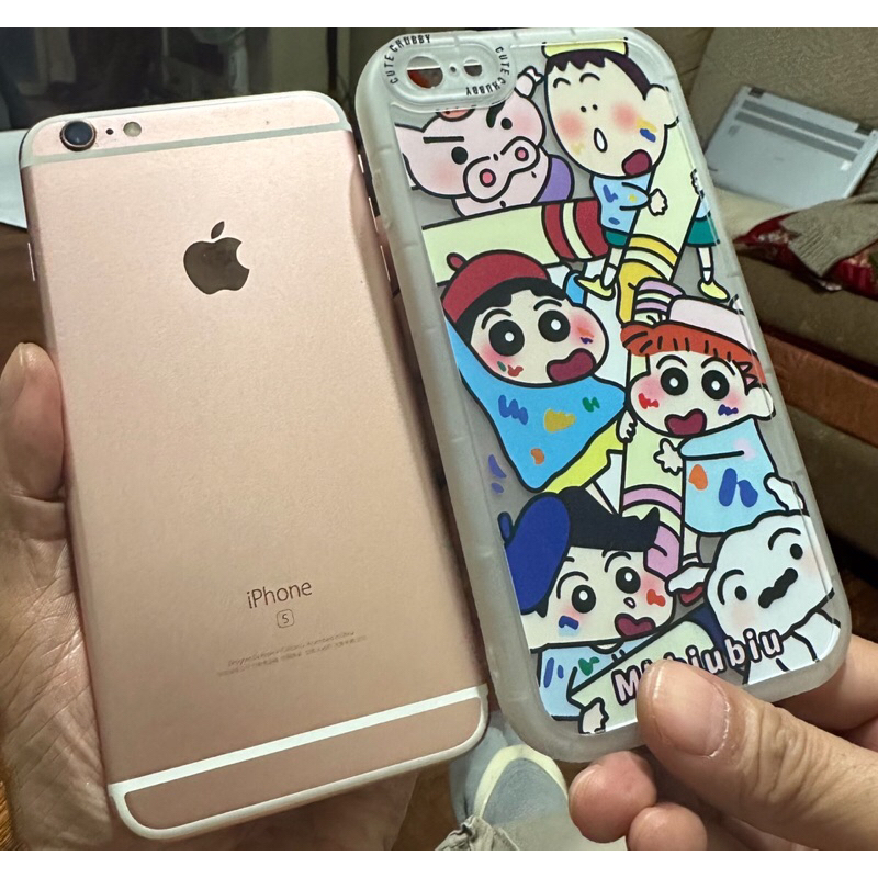 玫瑰金iPhone6S plus 64G自售外觀幾近全新