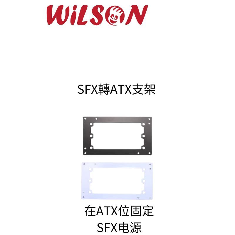 WILSON 電腦水冷 電源位置轉換版 SFX 1U 2U 機箱