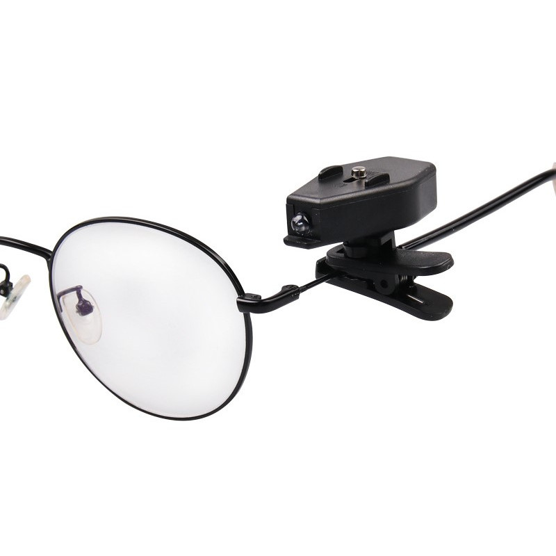 LED眼鏡燈任意調整角度可以360度旋轉 LED眼鏡夾燈 迷你燈LED眼鏡燈 閱讀燈 挖耳照明燈 釣魚燈帽燈