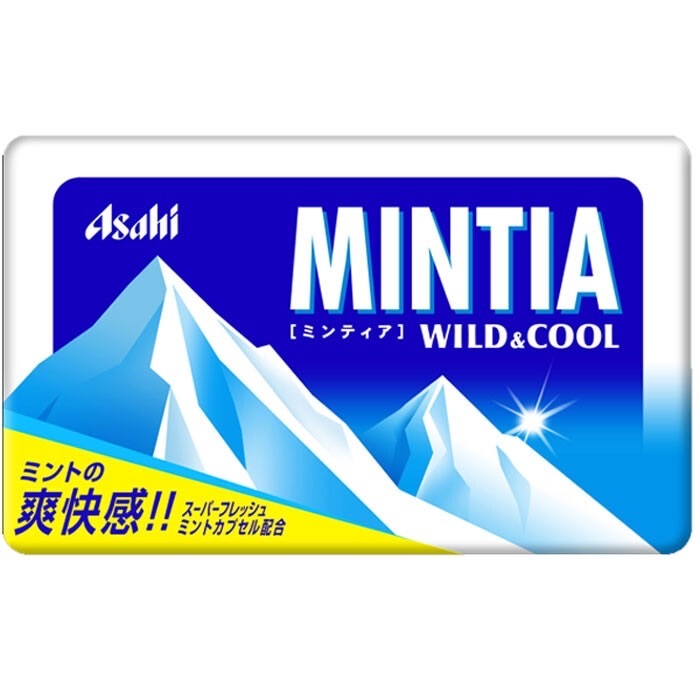 ✿現貨 正版日貨 朝日Asahi MINTIA 清爽薄荷口味Wild&amp;Cool 薄荷片 50 片✿