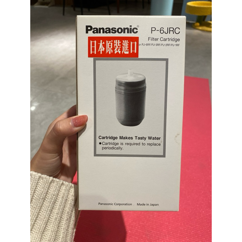 Panasonic P-6JRC濾水器濾芯「日本原裝進口」未使用僅外盒稍有存放痕跡