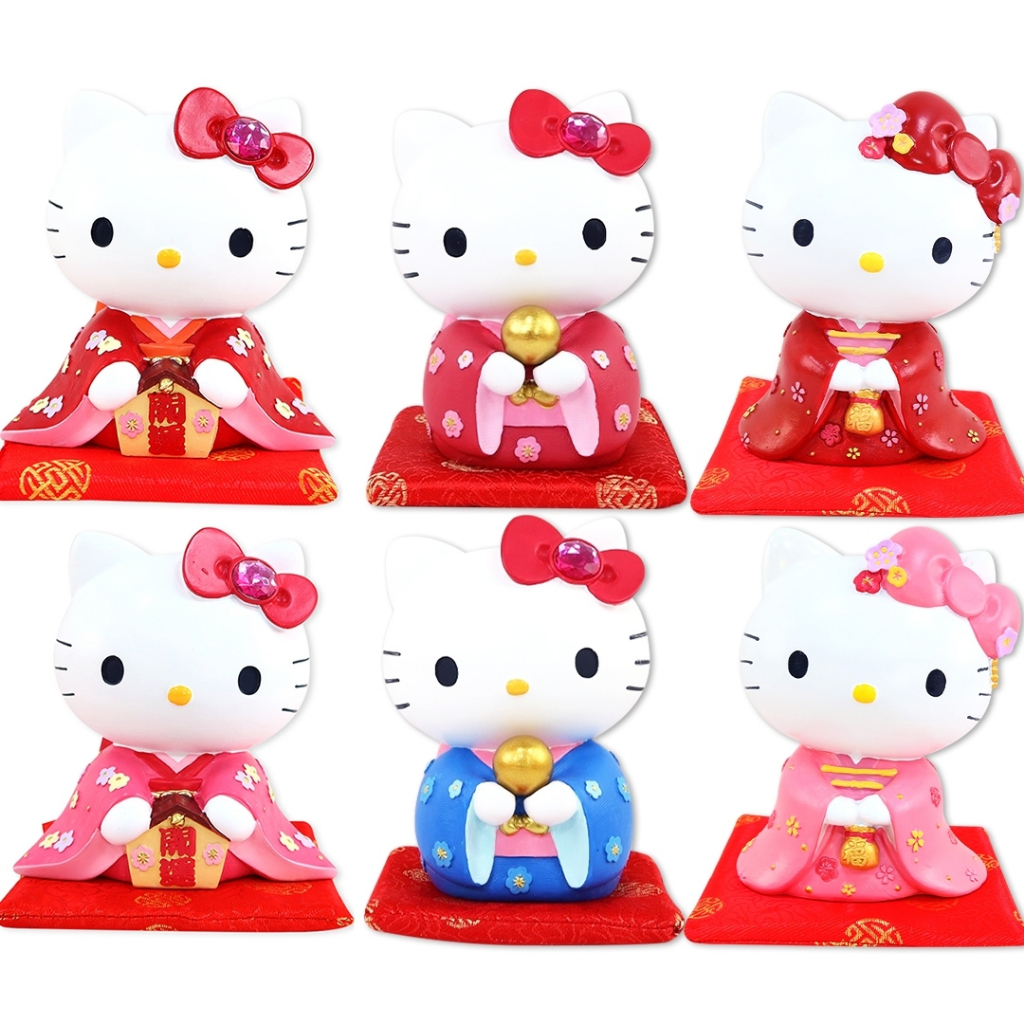 三麗鷗 Sanrio Hello Kitty 凱蒂貓 開運撲滿 和風撲滿 存錢筒 聚寶盆