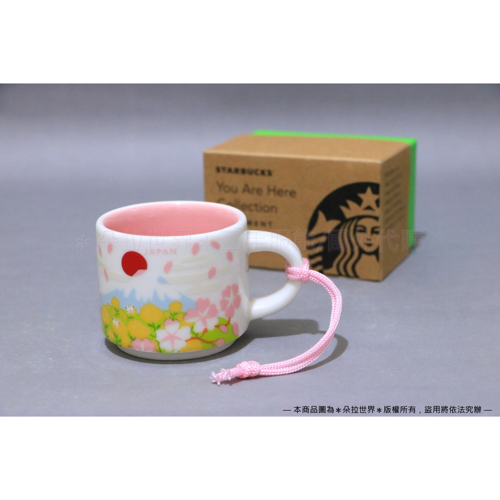 ⦿ 日本 Japan 春季2oz吊飾》星巴克 STARBUCKS 城市馬克杯 春天款 YAH系列 59ml