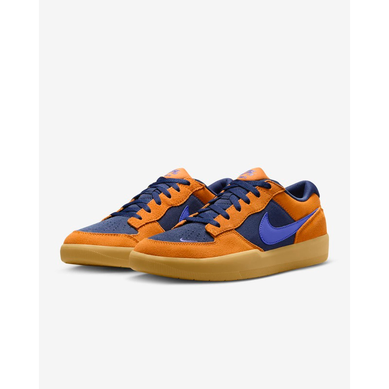 👟【ELO 】Nike SB Force 58 橘藍色 滑板鞋 膠底 男鞋 DV5477-800
