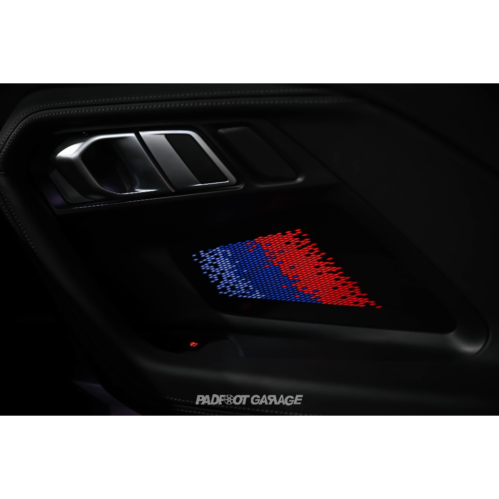 BMW 原廠 M 照明式門板裝飾片 車門三色氣氛燈 G42 G87 220I M240I
