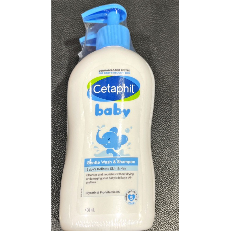 Costco好市多代購- Cetaphil 舒特膚 baby 溫和洗髮沐浴乳 二合一 400ml x 2瓶嬰兒沐浴乳