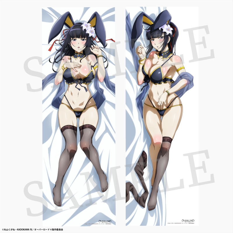 ☆ JB _TOYS ☆ 日版 OVERLORD 娜貝拉爾·伽瑪 兔女郎 抱枕套 周邊