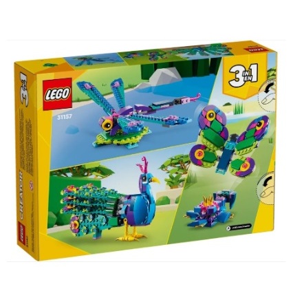 ●雅比玩具●LEGO 31157 異國孔雀 Creator 系列 3in1