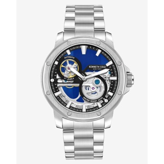 Kenneth Cole ❘美國紐約品牌 鏤空機械不銹鋼腕錶-KCWGL0033705
