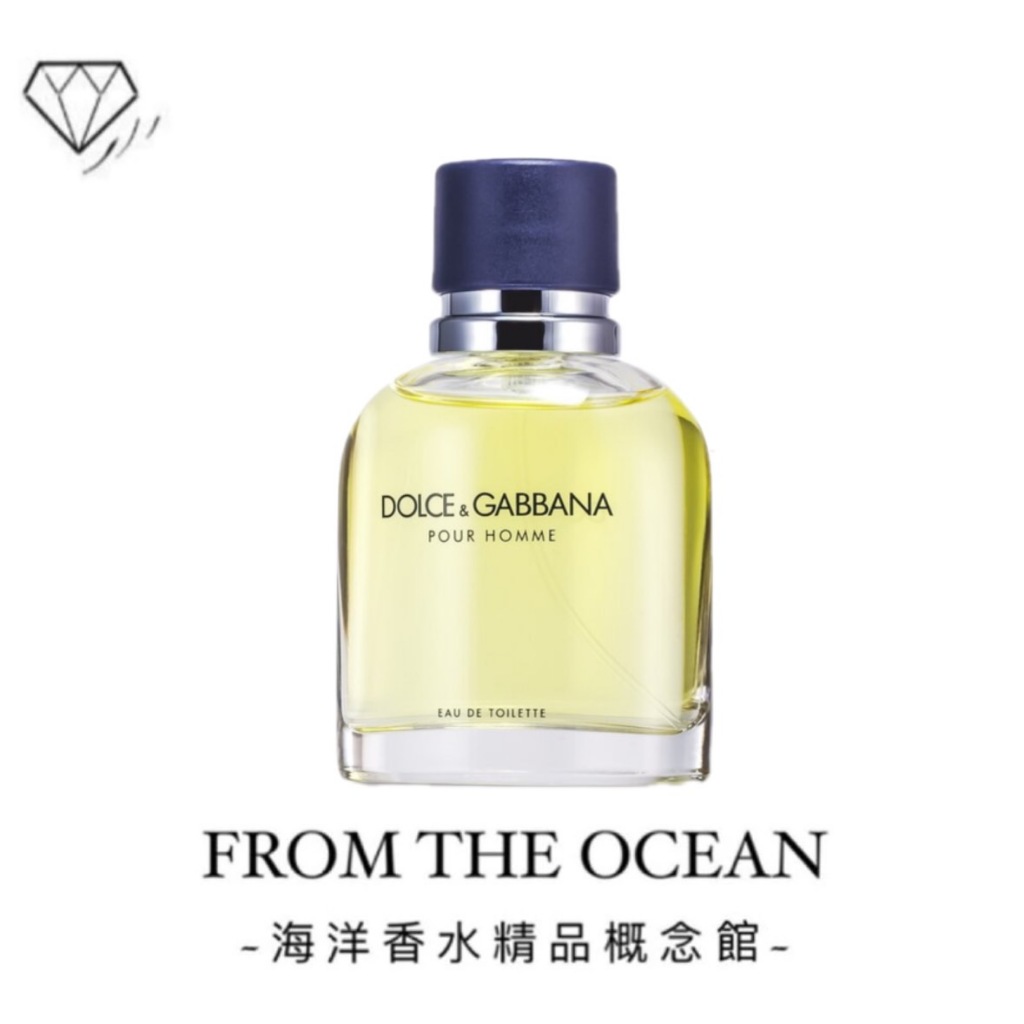 【台灣專櫃貨】Dolce &amp; Gabbana Pour Homme 同名男性淡香水EDT 125ml TESTER