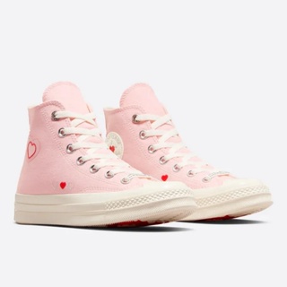 CONVERSE CHUCK 70 HI DONUT GLAZE/EGRET 休閒鞋 女 A09113C 愛心粉