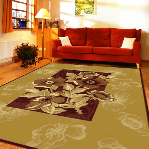 【范登伯格】芭比人造絲質地毯-盛開 紅  140x190cm 進口地毯