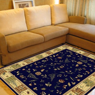 【范登伯格】芭比人造絲質地毯-典藏 藍 140x190/160x230cm 進口地毯